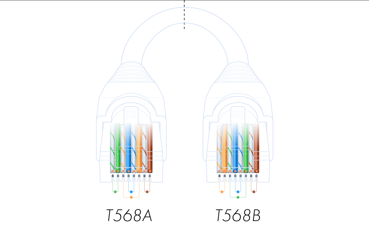 TIA/EIA T568A Versus T568B | Belcom Cables